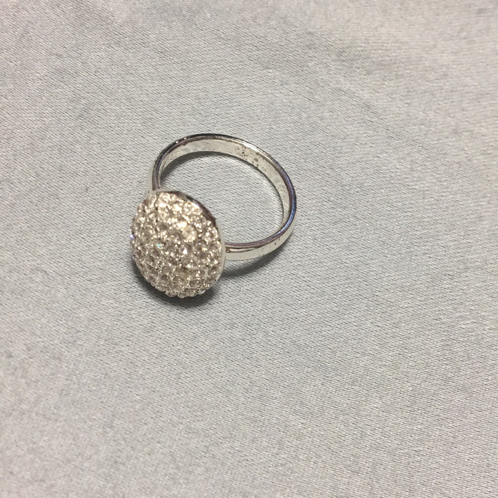 Synthetic diamond ring